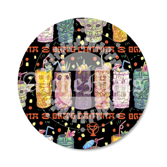 Preorder R30 FABRIC/VINYL Cantina Cups Lined