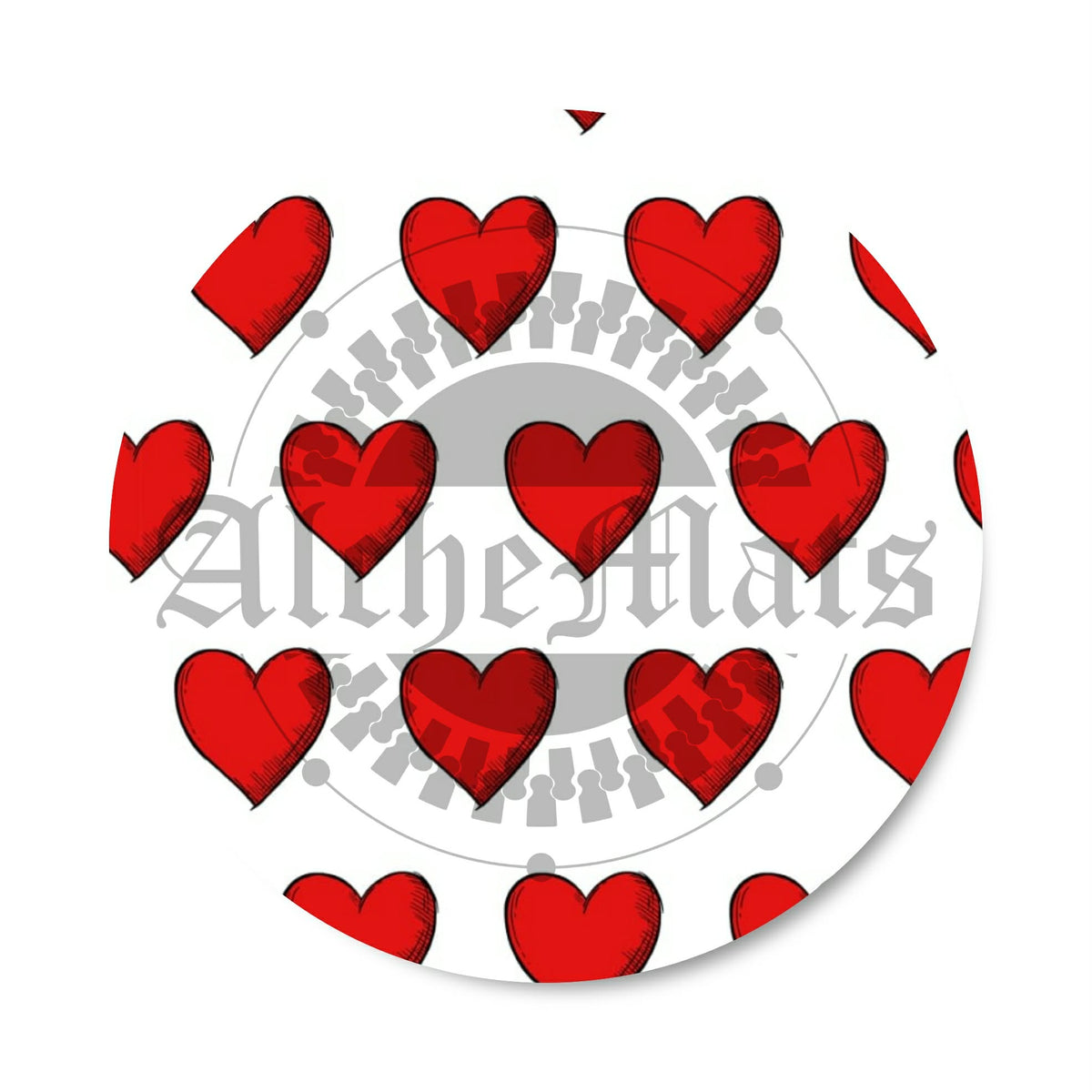 Preorder R31 FABRIC/VINYL Heart Boxer Lined Coordinate