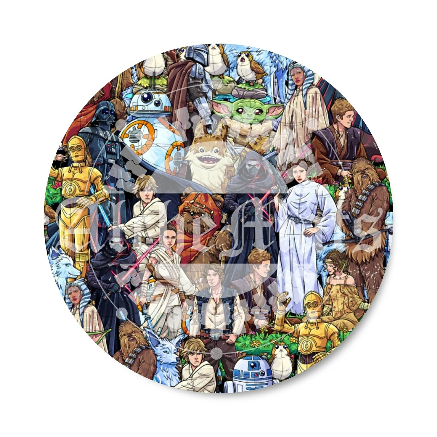 Preorder R30 FABRIC/VINYL SW Sketchy Stacked