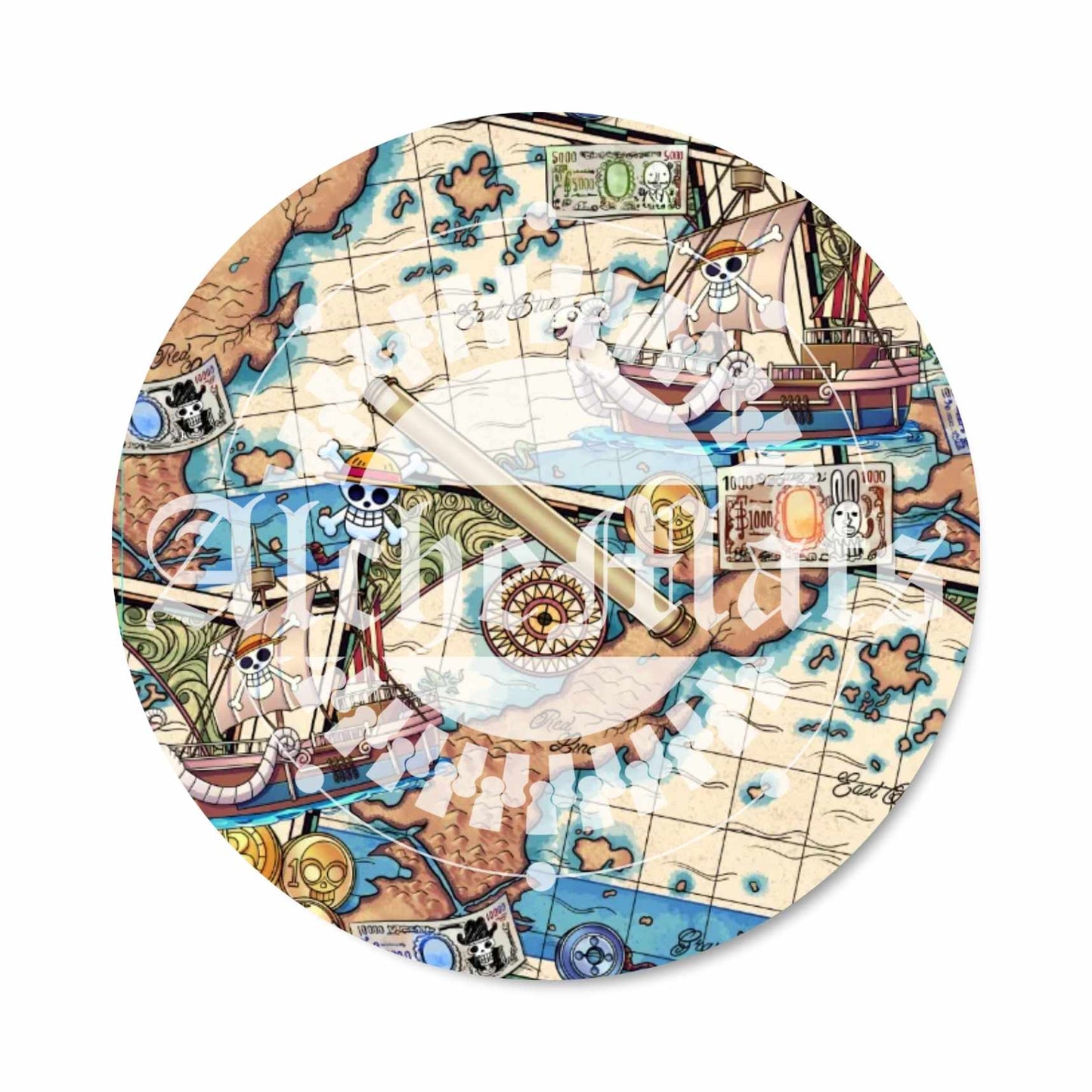 Preorder R30 Fabric/Vinyl East Blue Map rerun