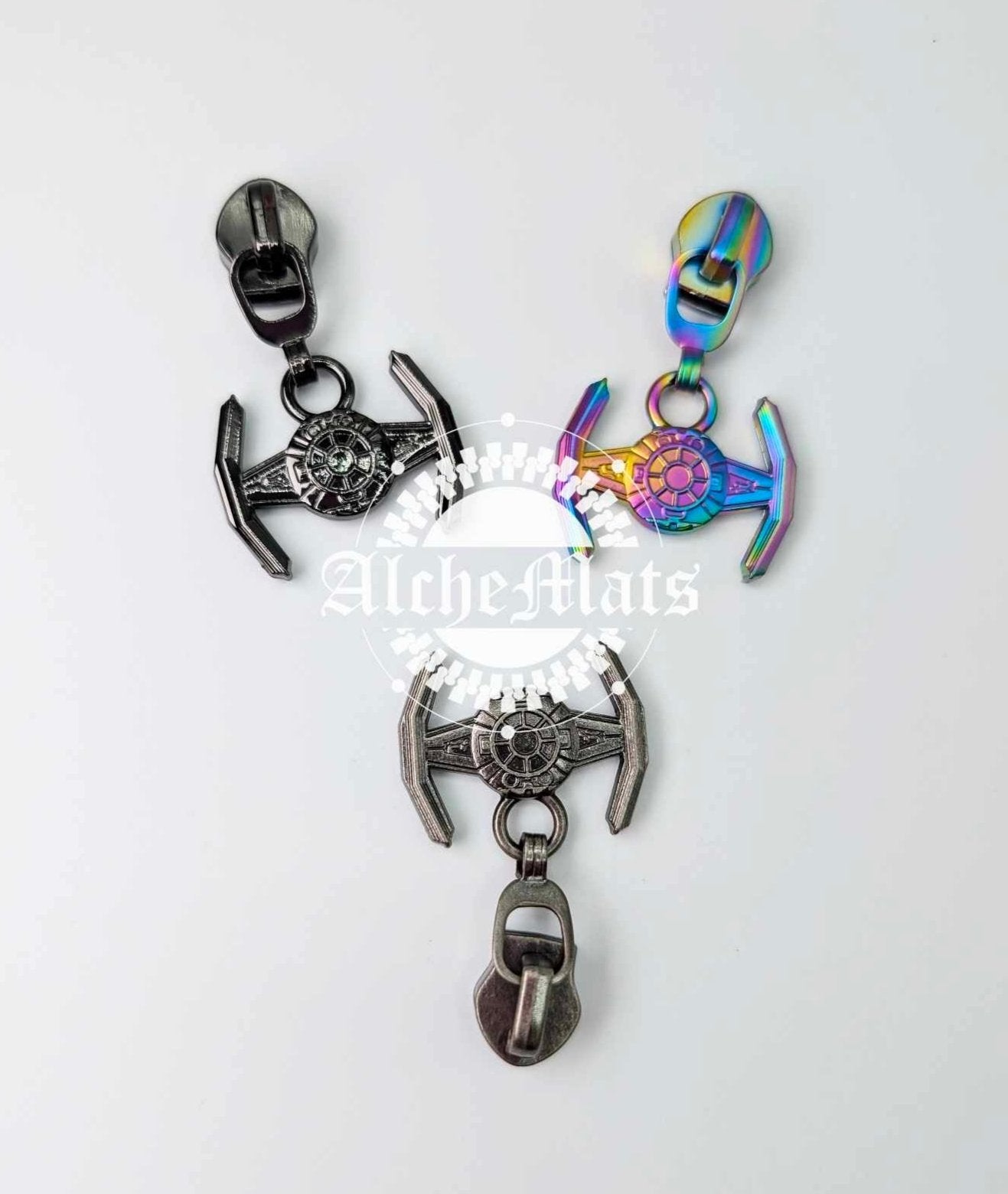 Retail Hardware Fighter #5 Zipper Pull INDIVIDUAL