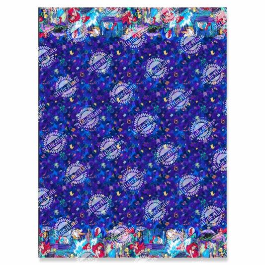 Preorder R30 FABRIC/VINYL OG Mermaid Double Border Print