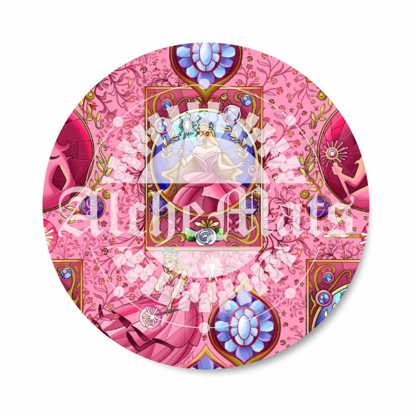 Preorder R30 Fabric/vinyl Pink Witch