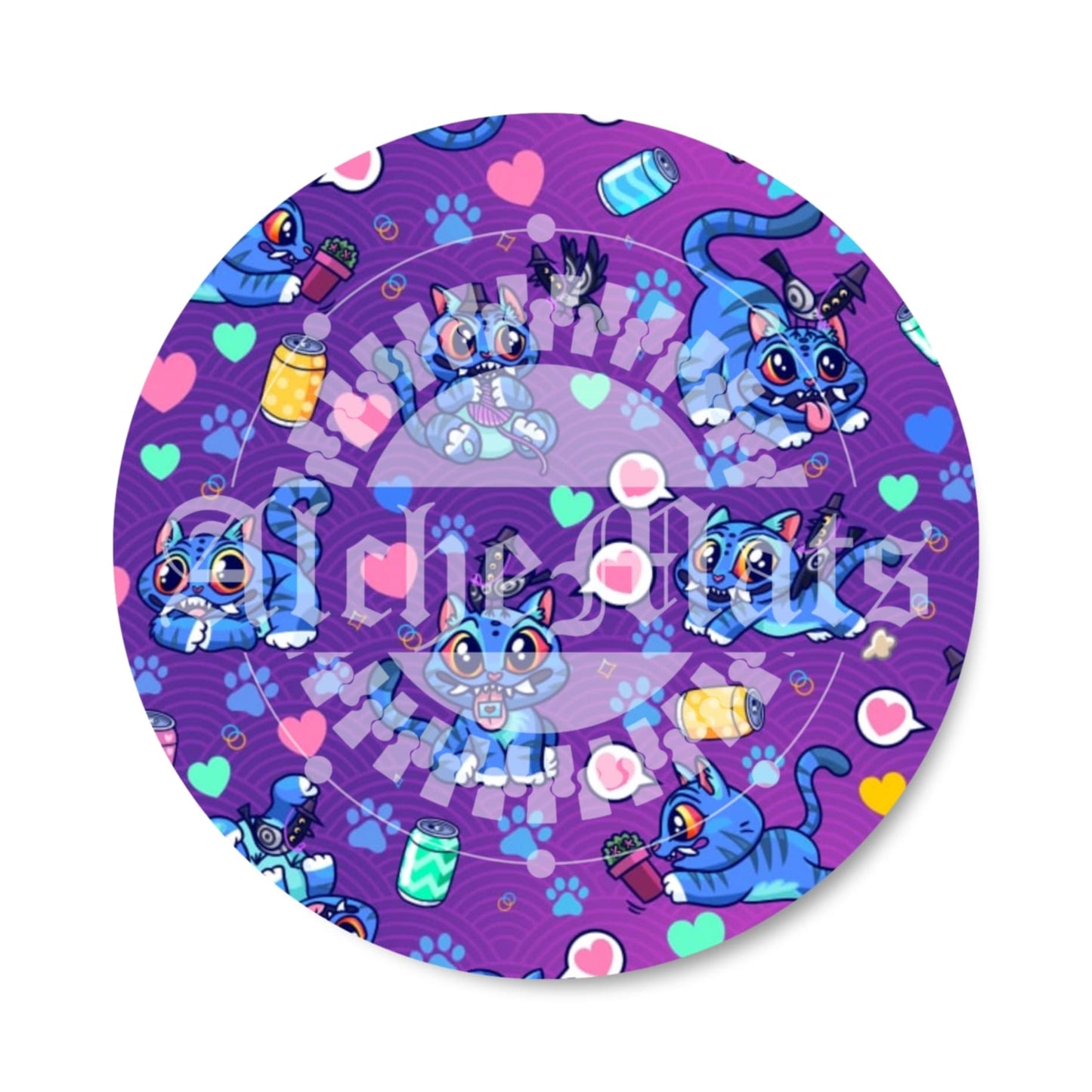 Preorder R30 FABRIC/VINYL Smol Kitty Magpie Cuties