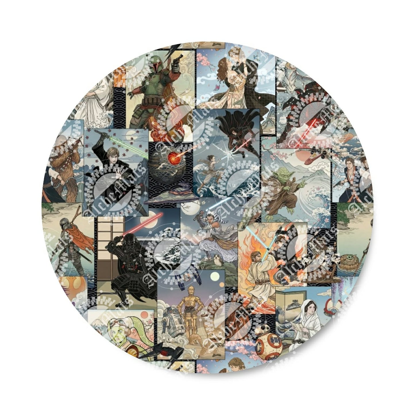 Preorder R30 Fabric/Vinyl JP SW Painting Stacked