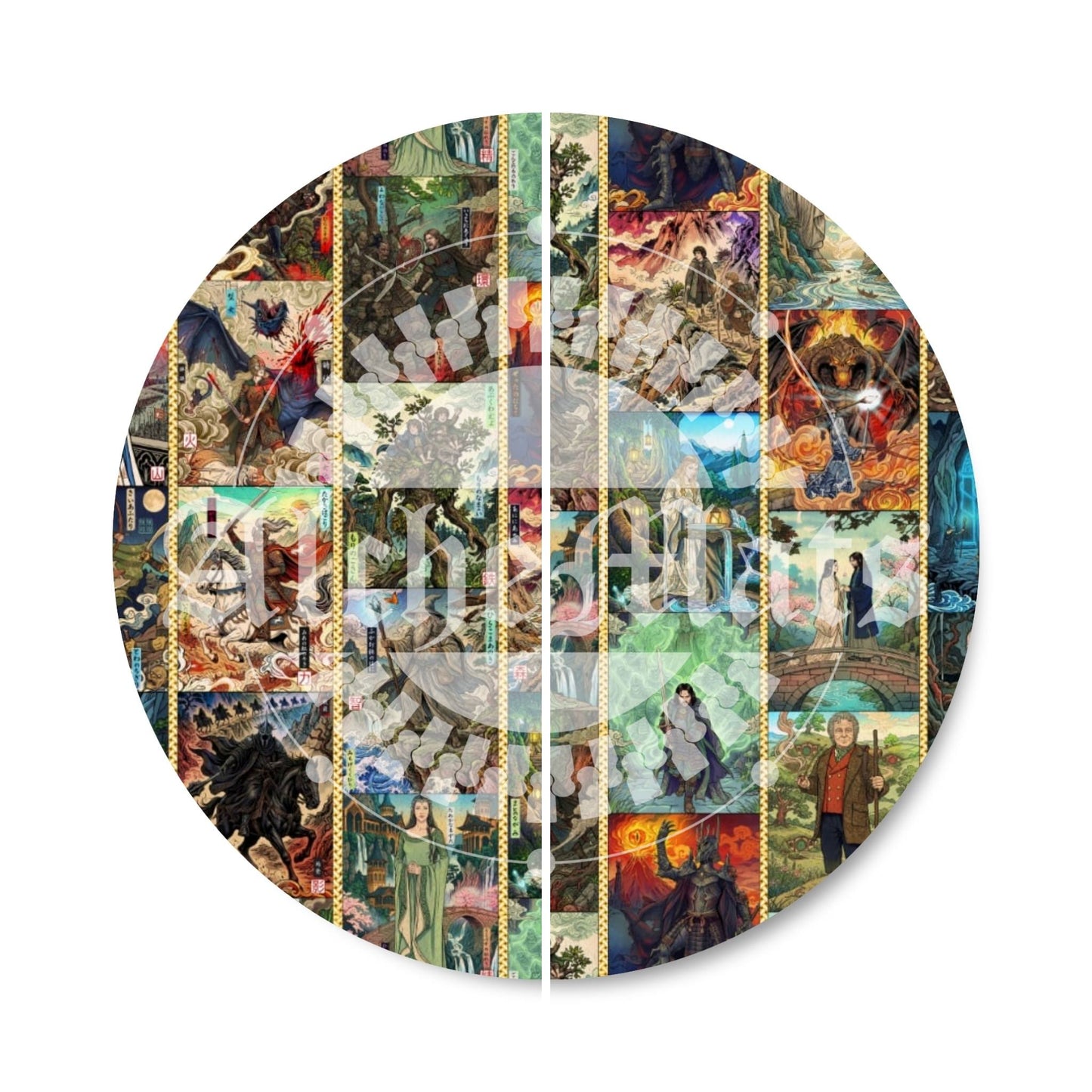 Preorder R30 Fabric/Vinyl LOTR JP Painting Lined Orc