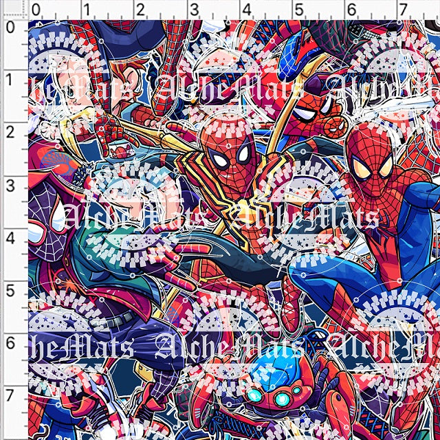 Preorder R30 FABRIC/VINYL Stacked Spider Comic