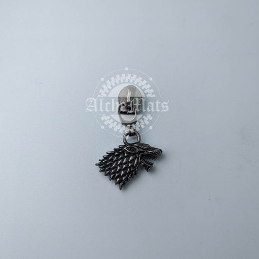 RETAIL Hardware Wolf Zipper Pull #5