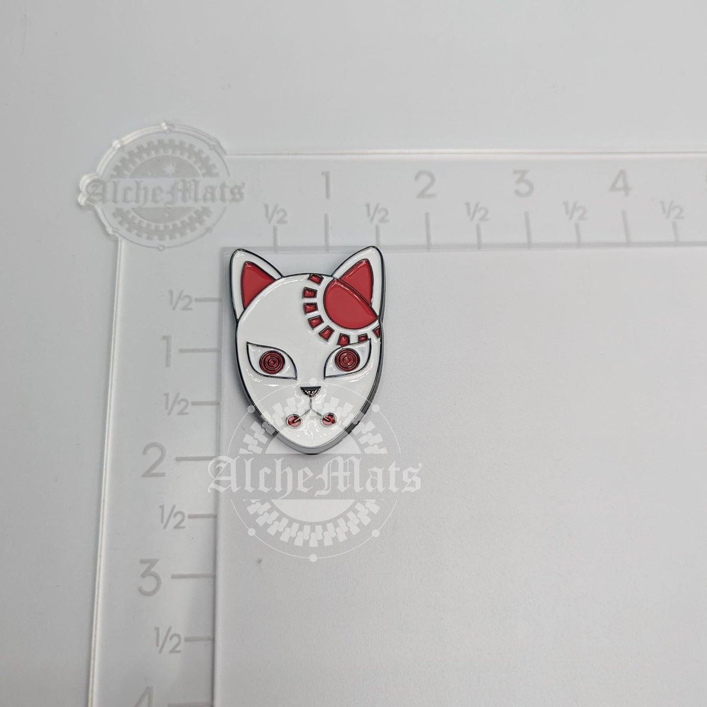 Retail Hardware Fox Mask Enamel Magnet Snap