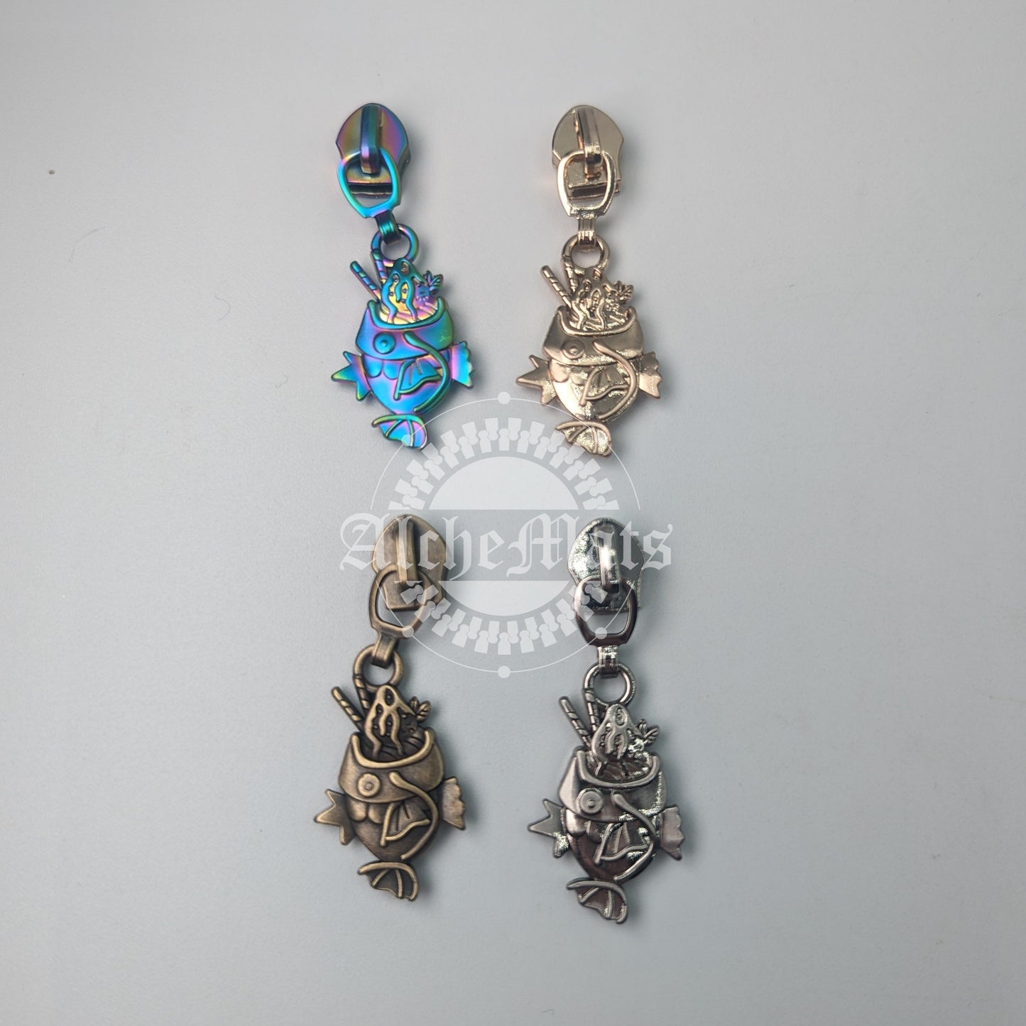 Retail Hardware Taiyaki #5 Zipper Pull RETIRING