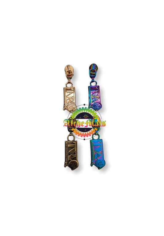 Retail Hardware Miss Clock #5 Zipper Pull RETIRING