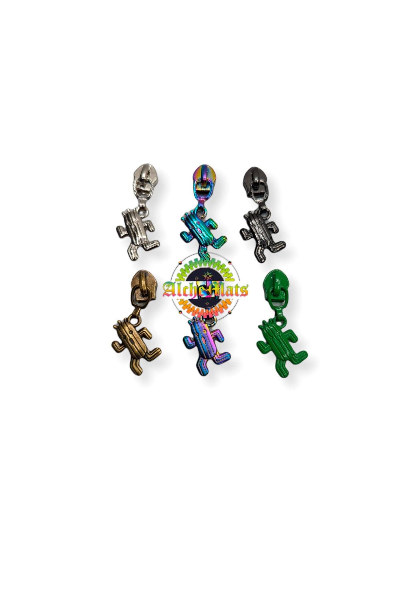 Retail Hardware Cactus #5 Zipper Pull RETIRING