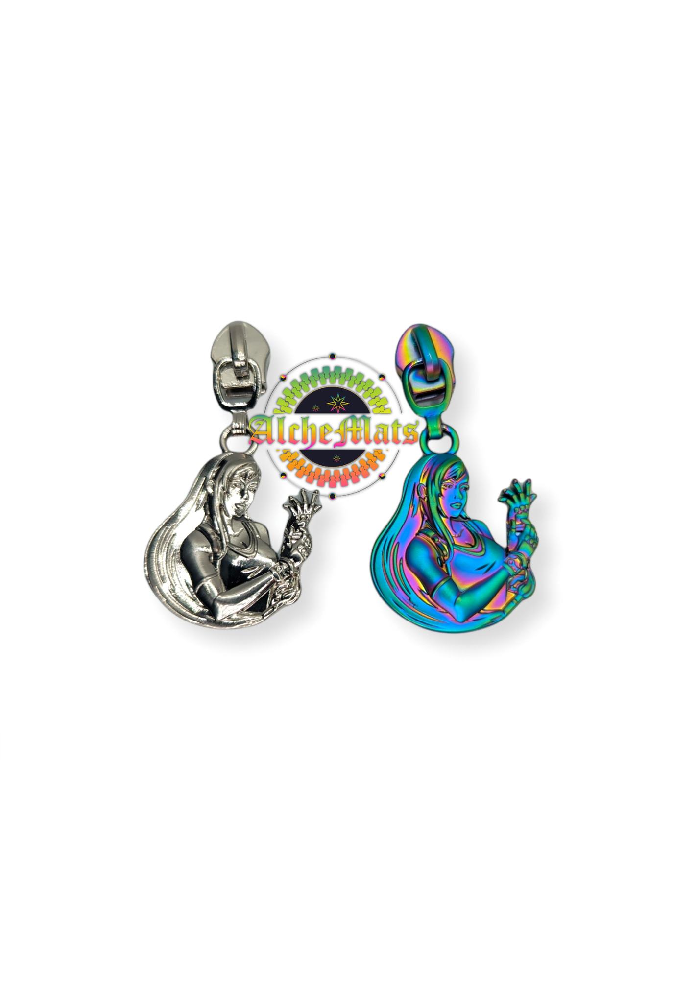 Retail Hardware Lock Heart #5 Zipper Pull RETIRING