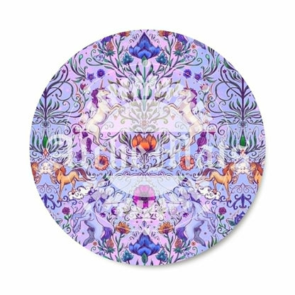 Preorder R30 Fabric/Vinyl Cottagecore Unicorn Damask