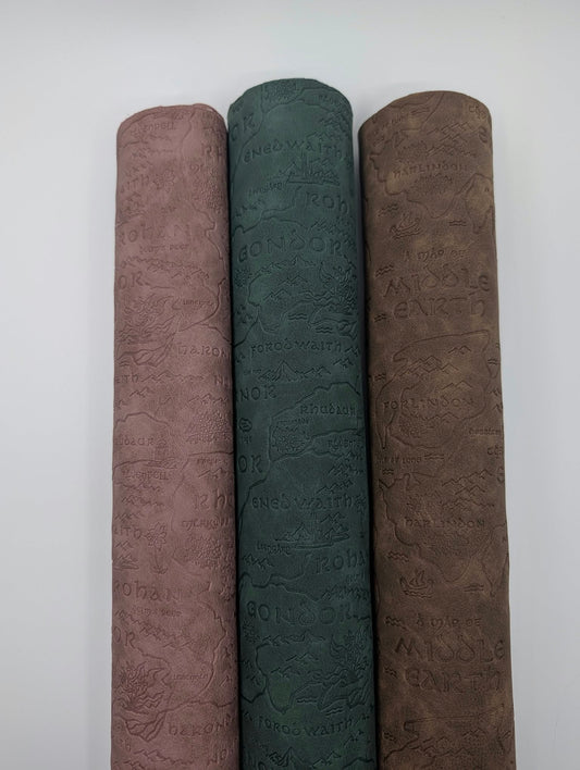 Retail Vinyl Single Toned Smooth Suede Vinyl 18" Roll LORD MAP