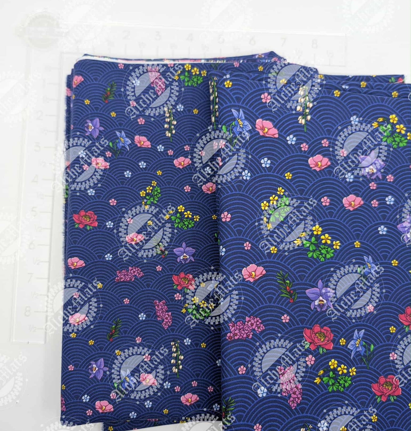 RETAIL FABRIC FAT HALF Apothecary Coordinate Water Resistant Cotton Canvas