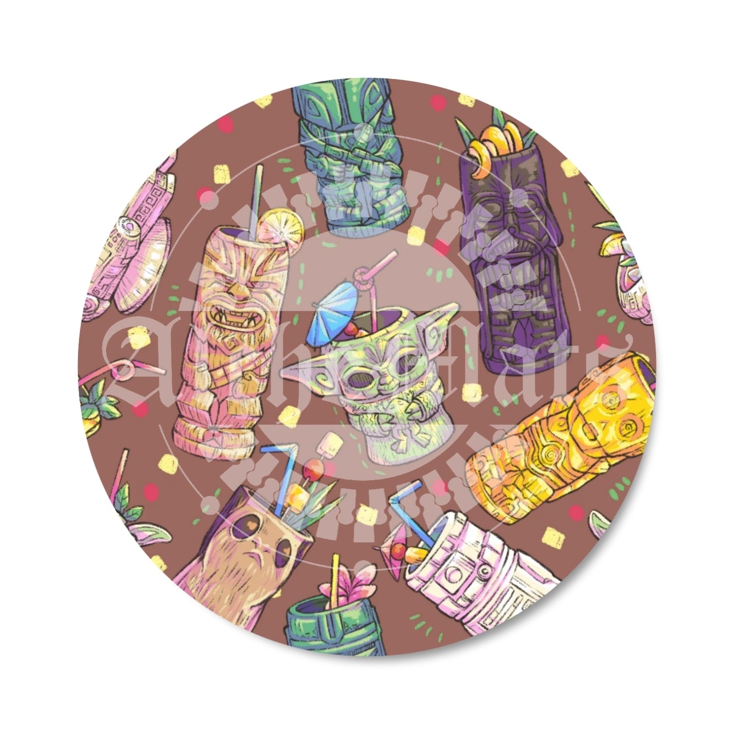 Preorder R30 FABRIC/VINYL Cantina Cups Tossed