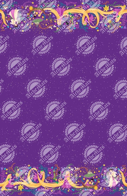 Preorder R30 FABRIC/VINYL Hair Story Double Border Print