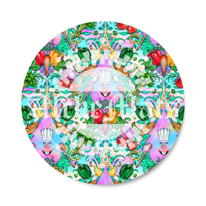 Preorder R30 Fabric/Vinyl Veggie Rat Damask