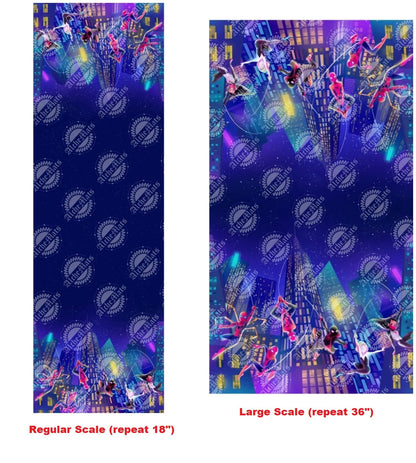 Preorder R30 FABRIC/VINYL Multi Spider Double Border