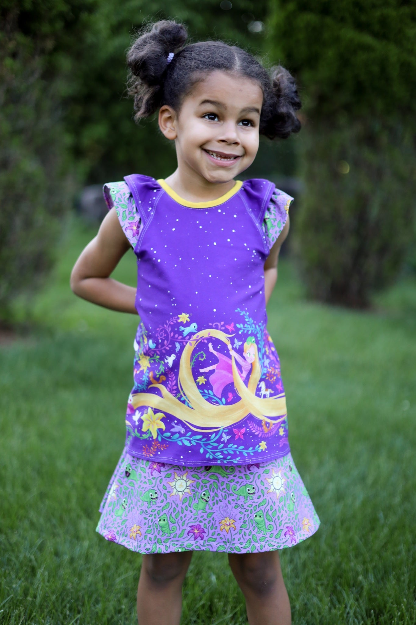 Preorder R30 FABRIC/VINYL Hair Story Double Border Print