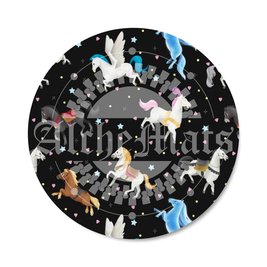 Preorder R30 FABRIC/VINYL Carousel Horses Tossed