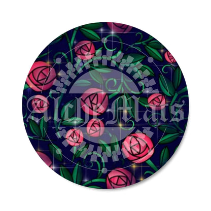 Preorder R30 Fabric/Vinyl Stained Glass Rose Coordinate