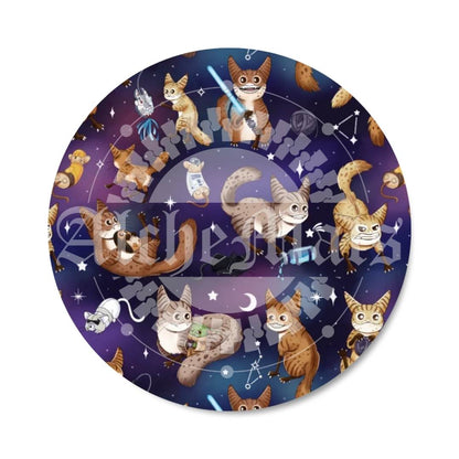 Preorder R30 Fabric/Vinyl Space Cats