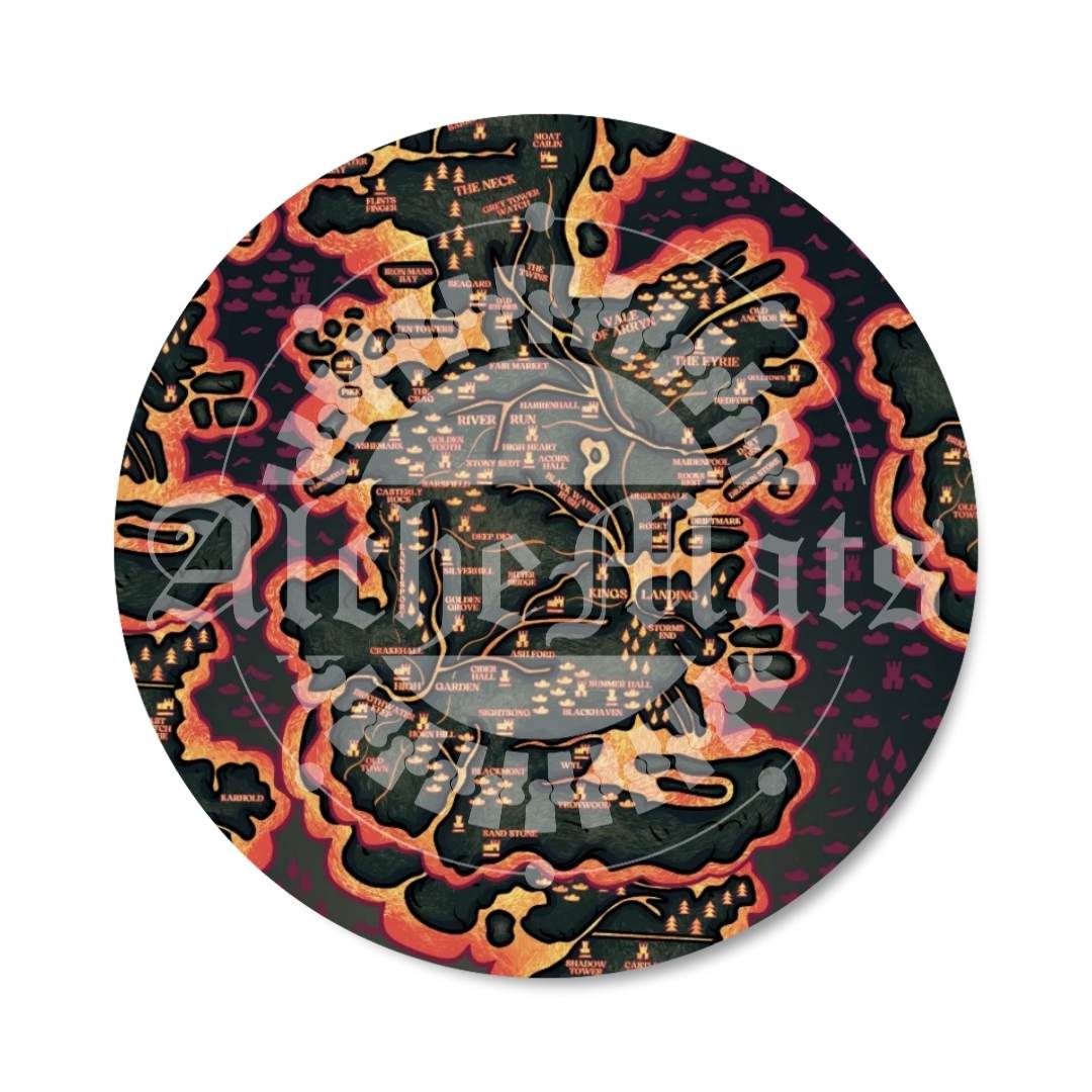 Preorder R30 Fabric/vinyl West Map