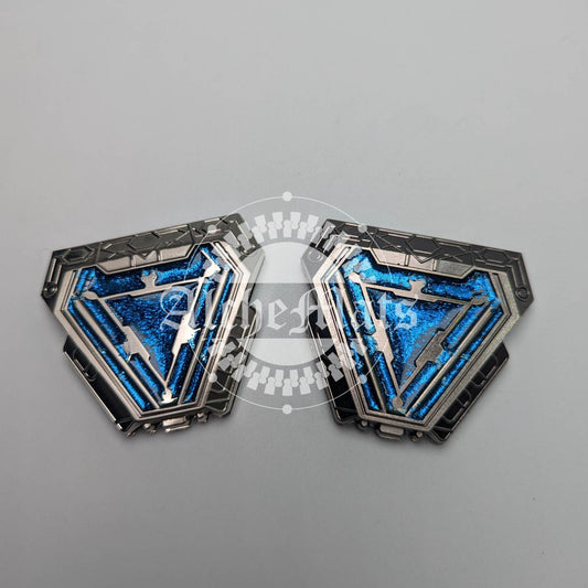 Retail Hardware Iron Triangle Glitter Enamel Magnet Snap RETIRING