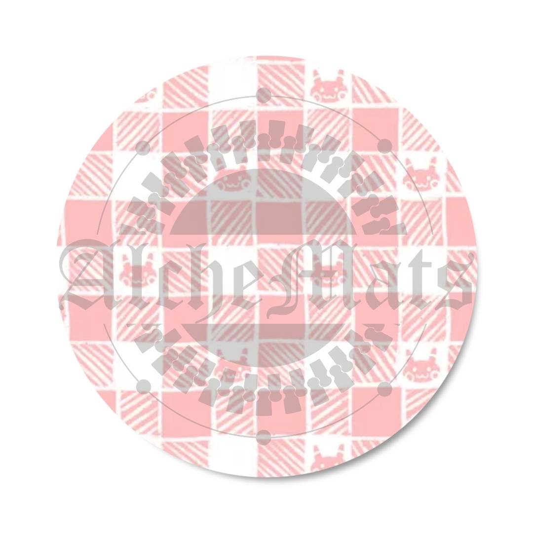 Preorder R30 Fabric/vinyl Poke Gingham Pink