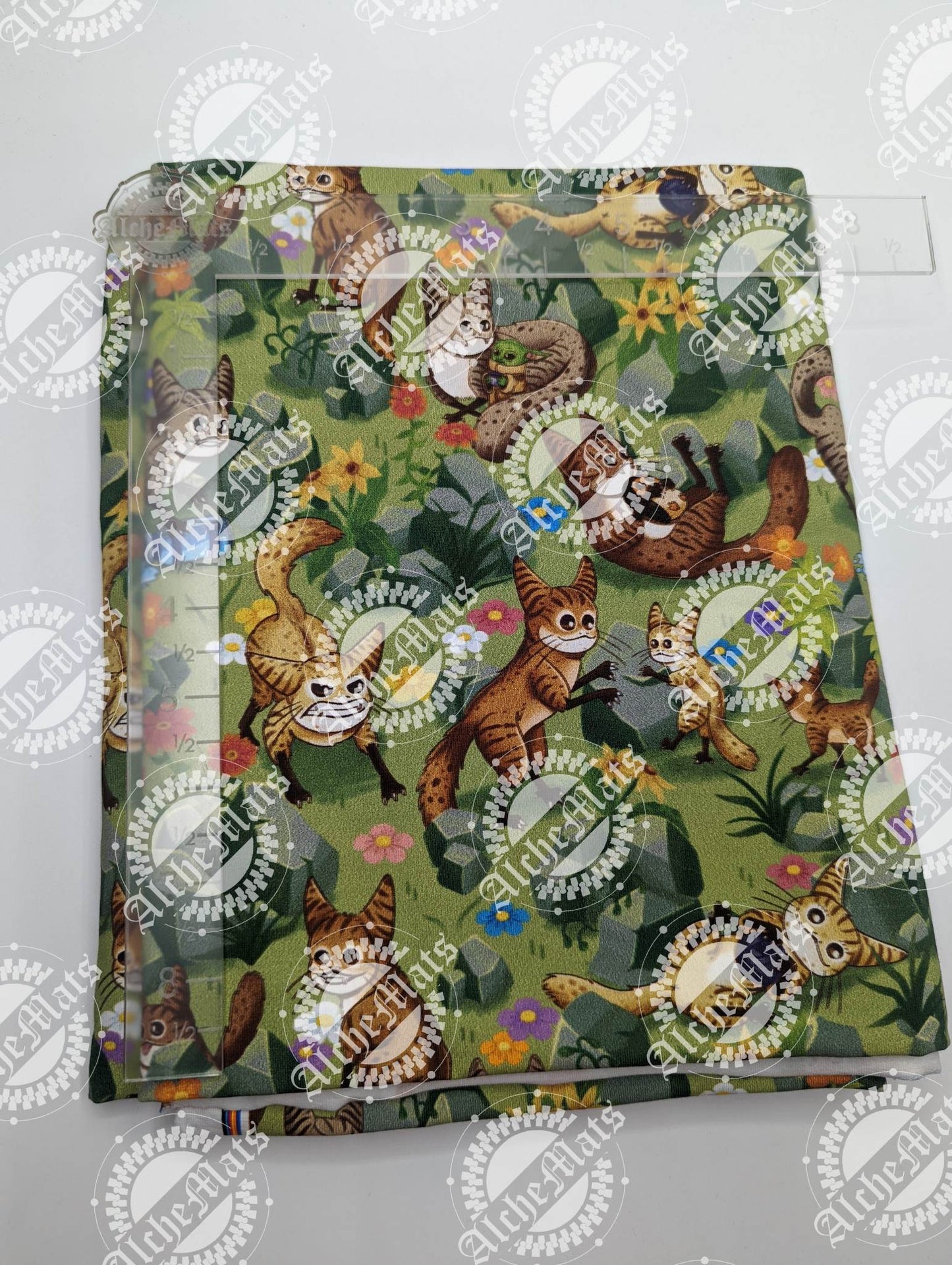 Preorder R30 Fabric/Vinyl Space Cats