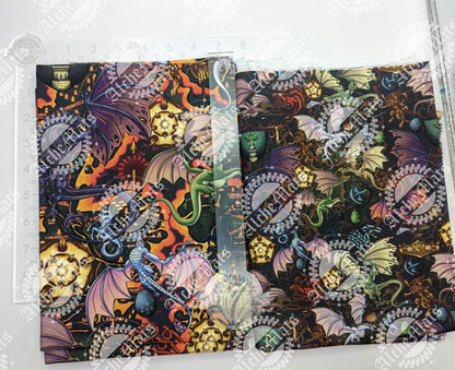 Preorder R30 Fabric/Vinyl GOT/HOTD Dragons