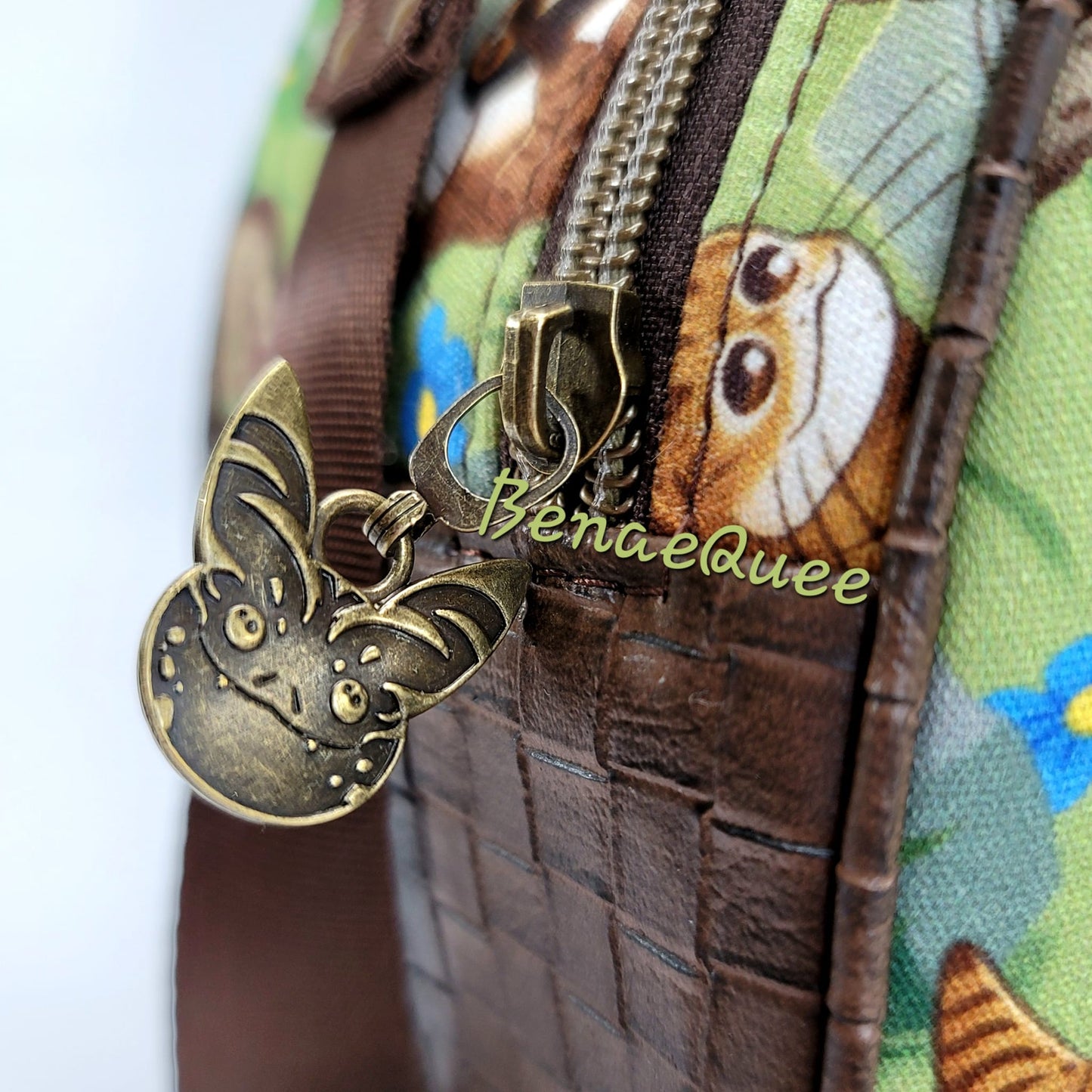 RETAIL Hardware Space Cats Zipper Pull #5