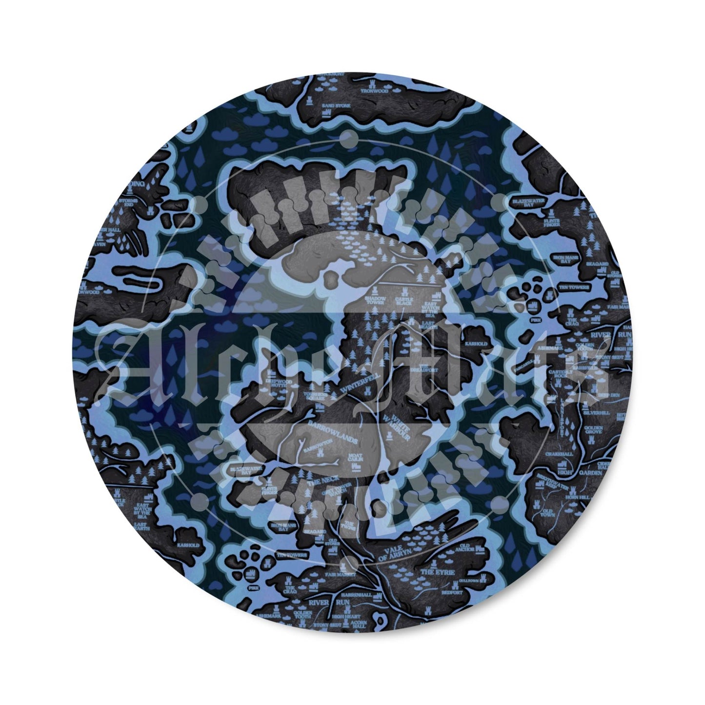 Preorder R30 Fabric/vinyl West Map