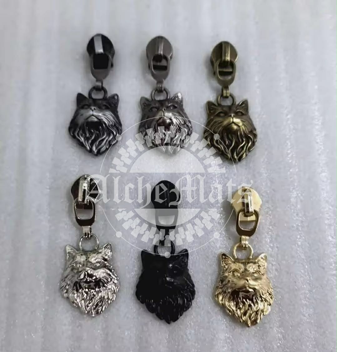 Preorder R31Hardware 3d Cat Head Zipper Pull #5