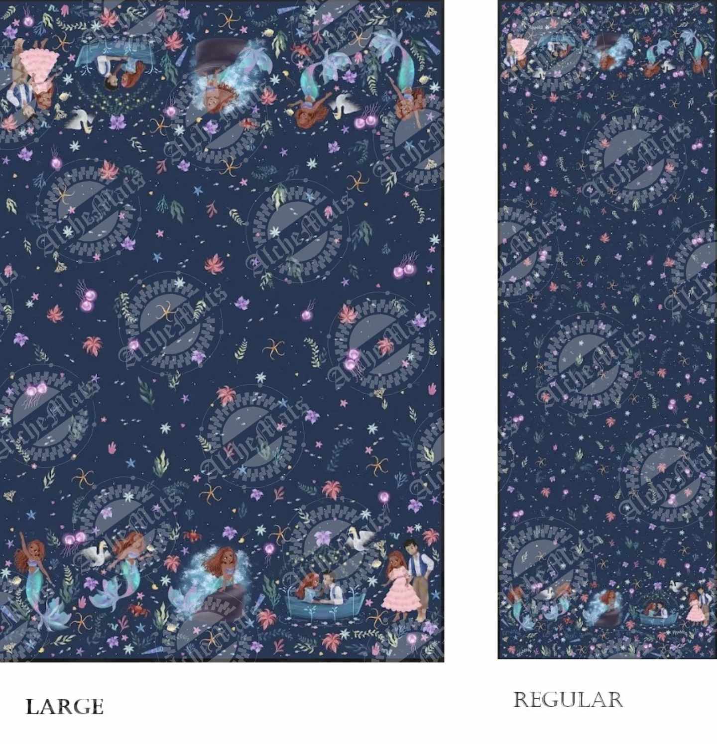 Preorder R30 FABRIC/VINYL Mermaid Double Border