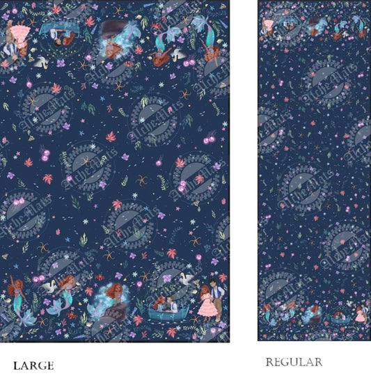 Preorder R30 FABRIC/VINYL Mermaid Double Border