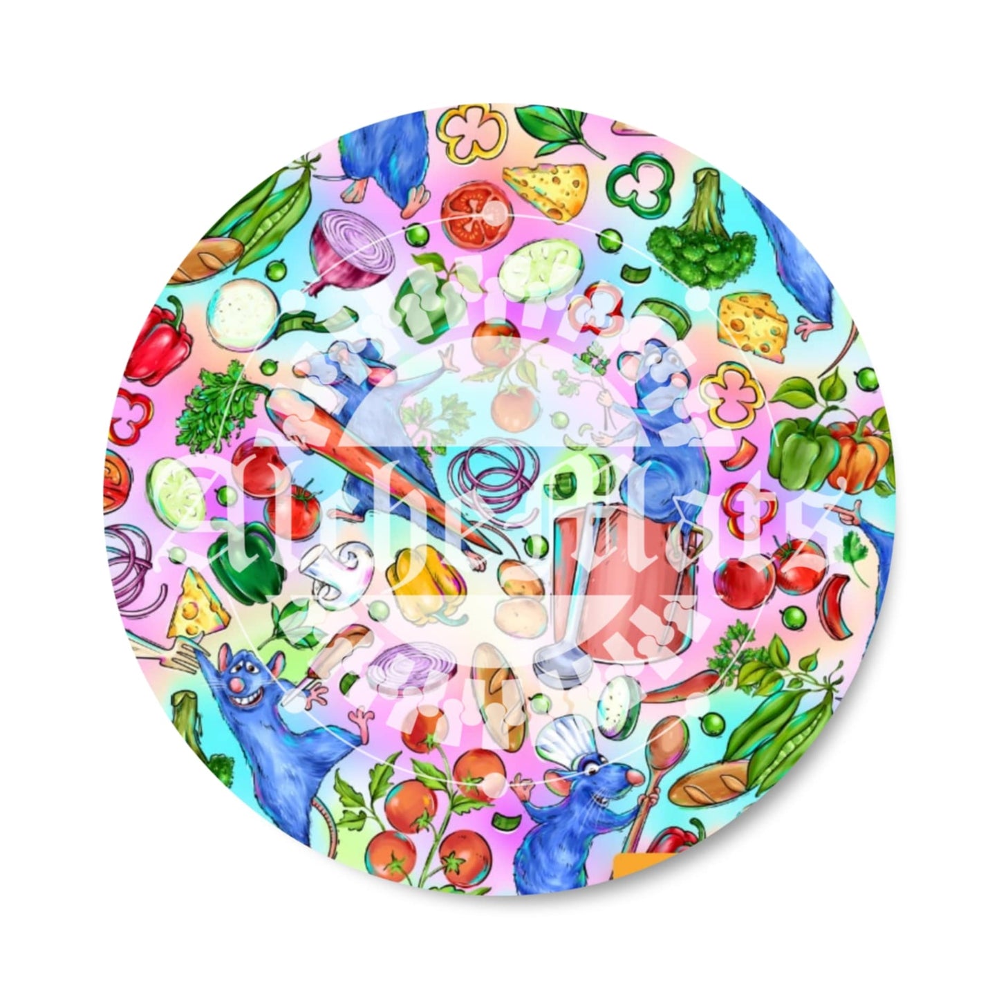 Preorder R30 Fabric/Vinyl Veggie Rat Coordinate