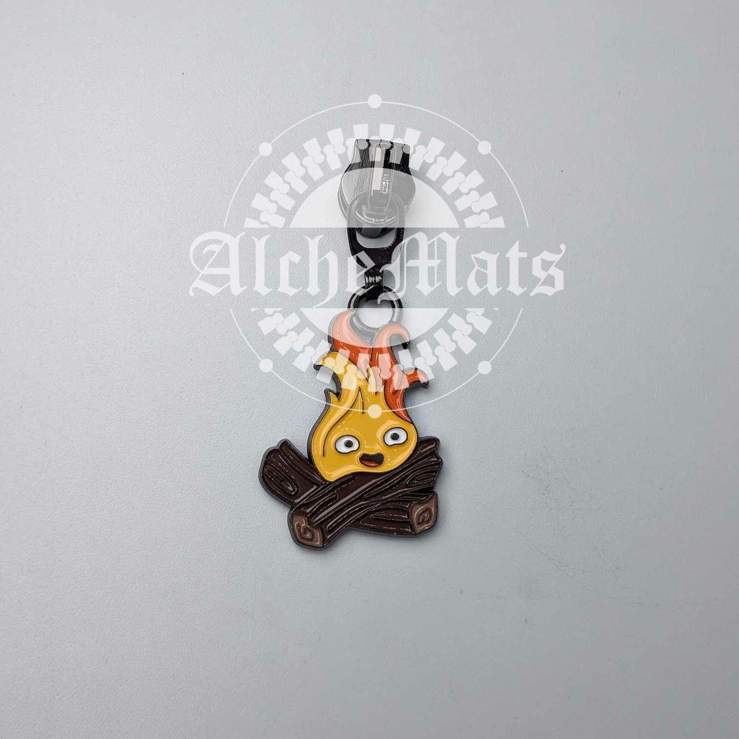 Retail Hardware Fire Friend Enamel #5 Zipper Pull