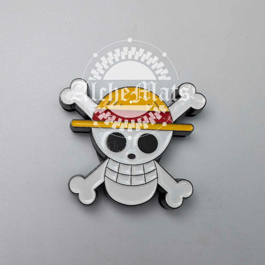 Retail Pirate Enamel Magnet Snap