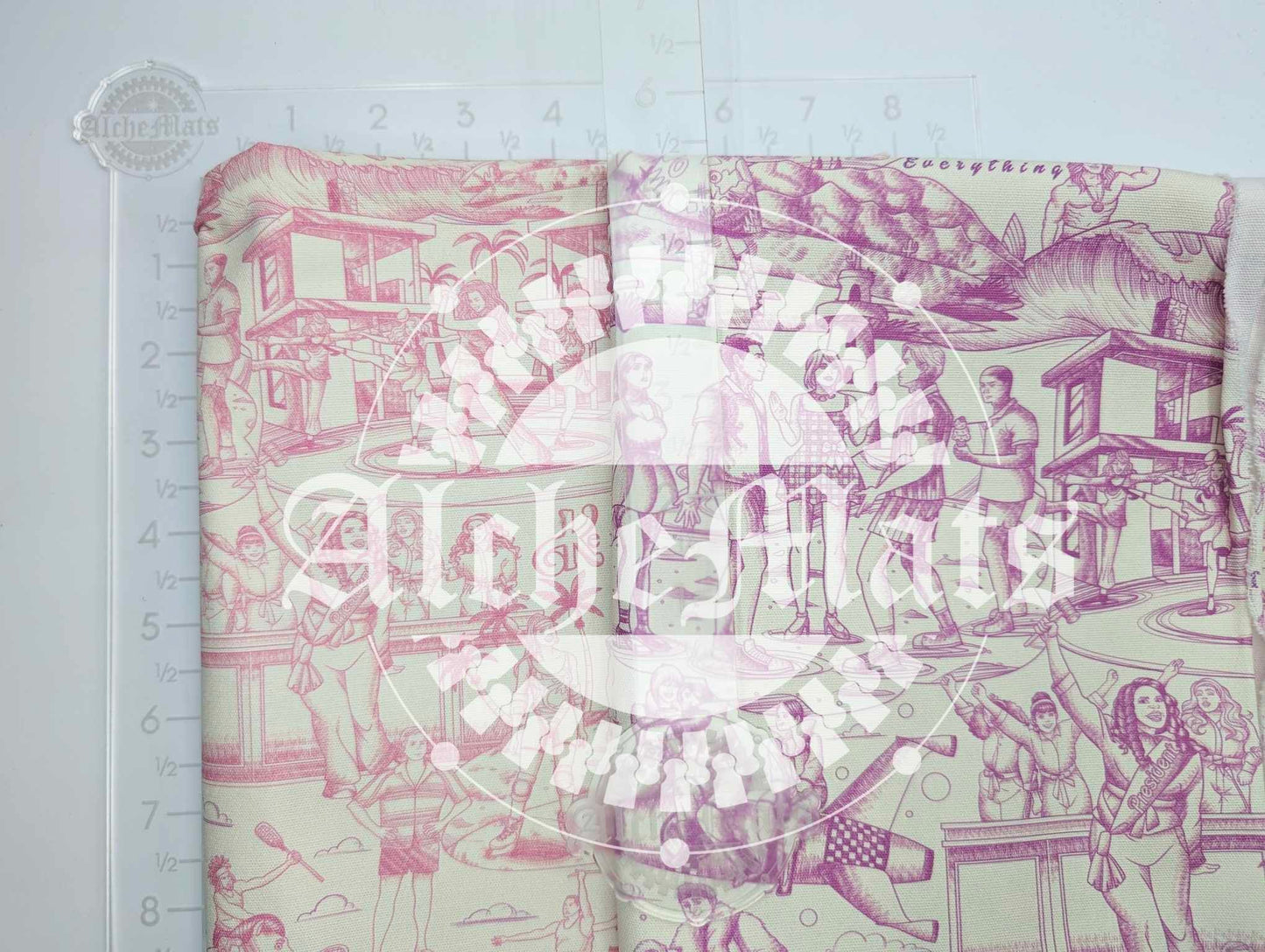 Preorder R30 FABRIC/VINYL Doll Toile Stacked