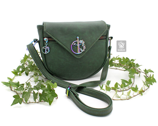 Retail Hardware Floral Sword Zipper Pull #5