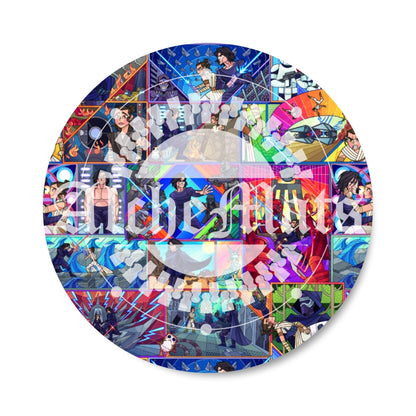 Preorder R30 FABRIC/VINYL Dyad Stained Glass