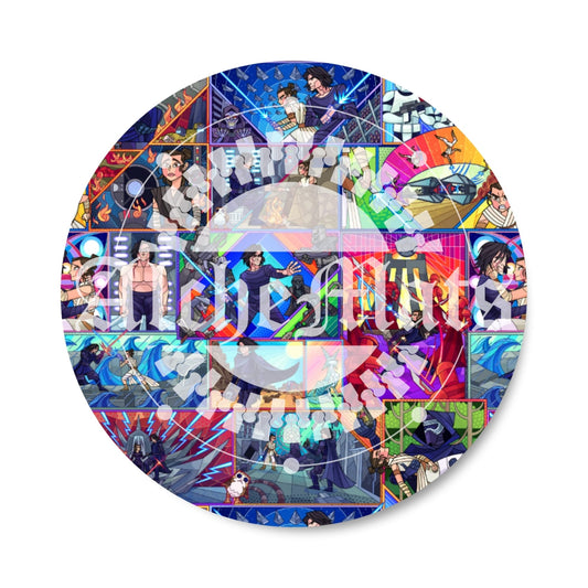 Preorder R30 FABRIC/VINYL Dyad Stained Glass