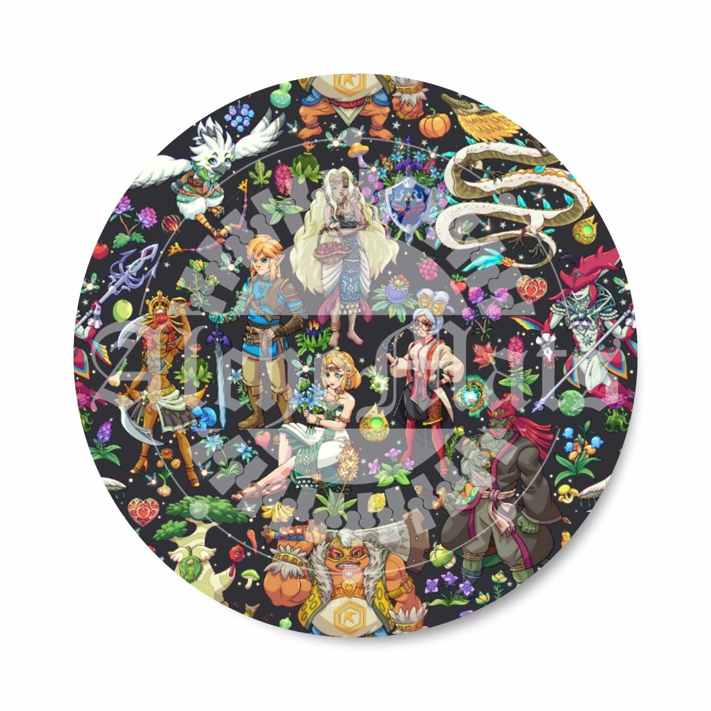 Preorder R30 FABRIC/VINYL Hairule Characters