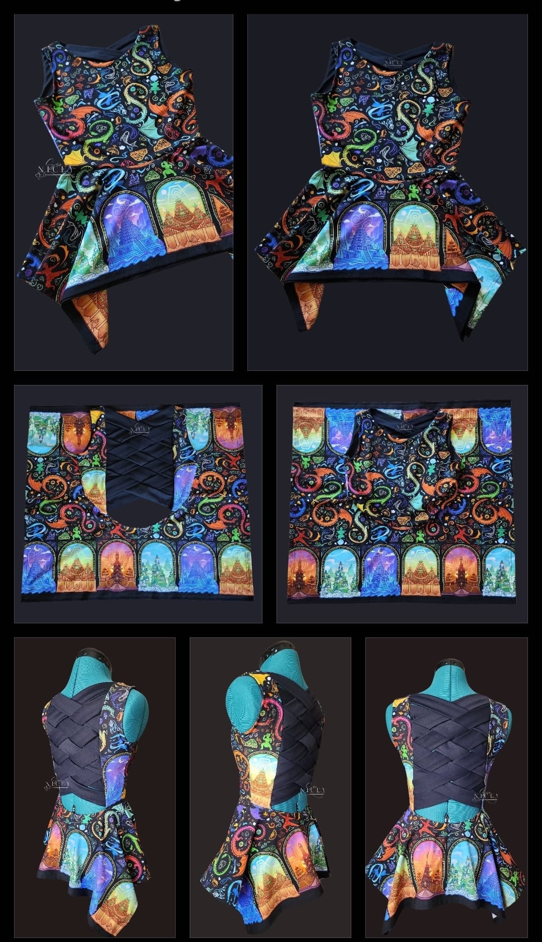 Preorder R30 FABRIC/VINYL ATLA Double Border Print