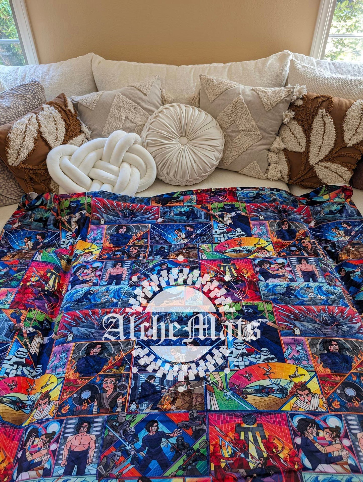 Preorder R30 FABRIC/VINYL Dyad Stained Glass