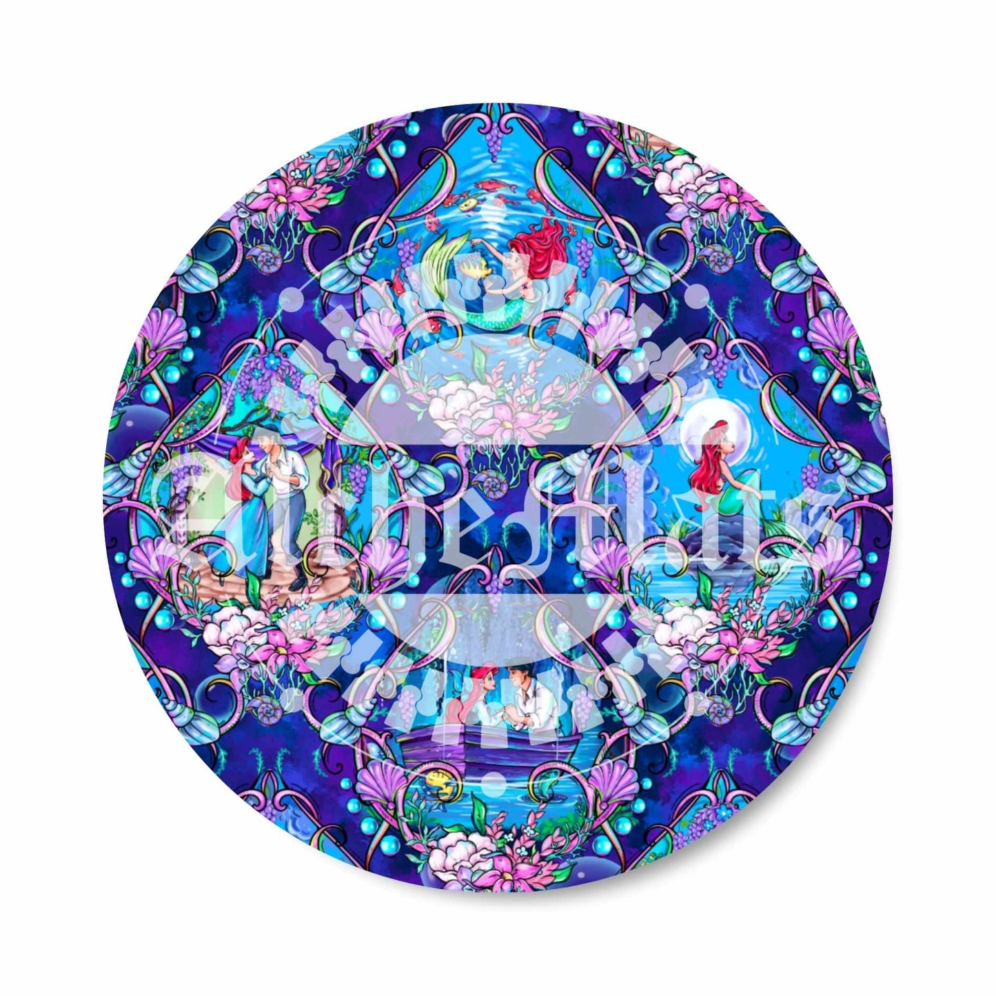 Preorder R30 FABRIC/VINYL OG Mermaid Damask