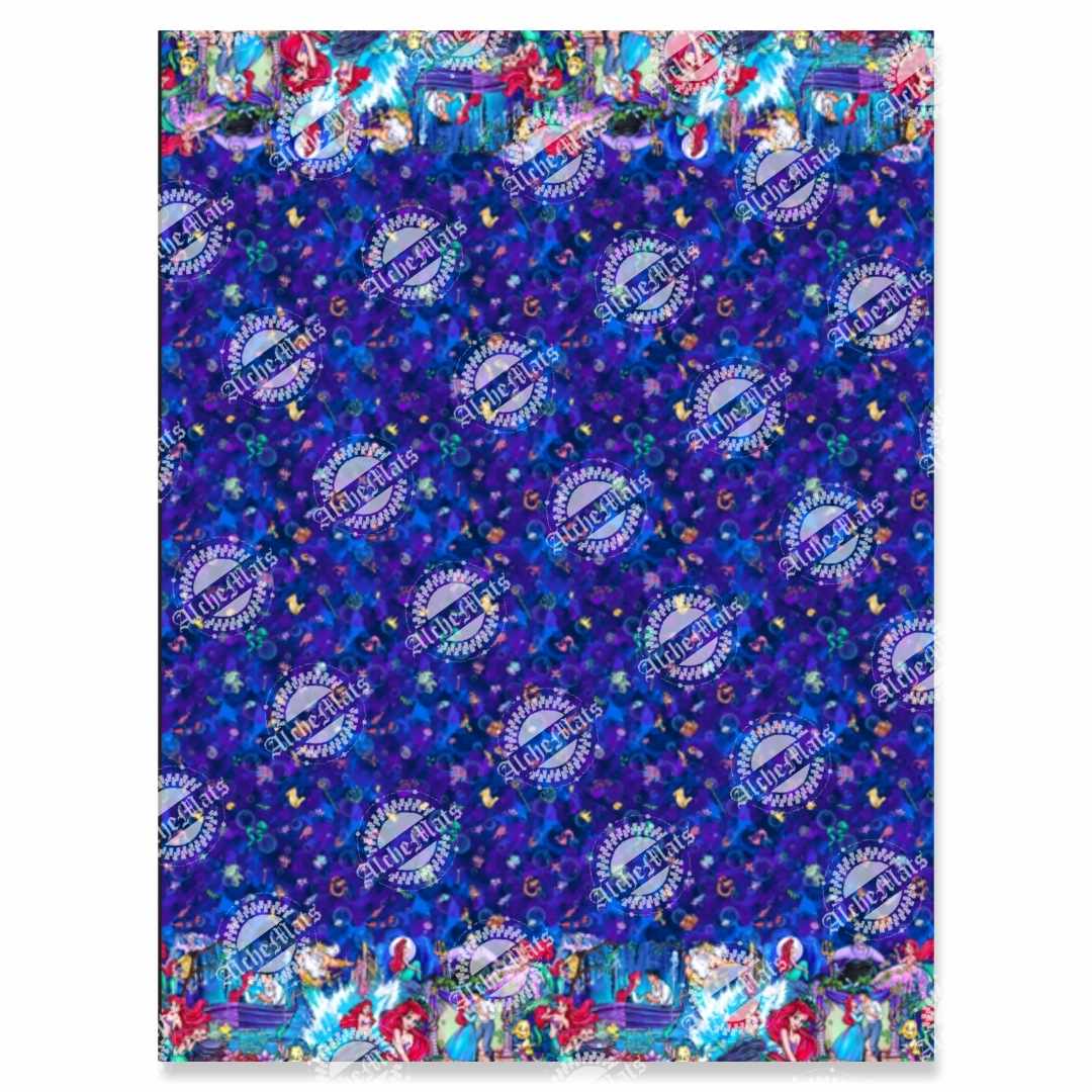 Preorder R30 FABRIC/VINYL OG Mermaid Double Border Print
